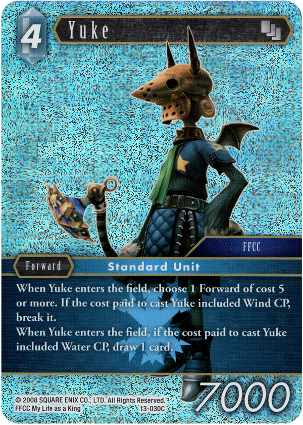 Yuke - 13-030C - Opus XIII - Foil - Card Cavern