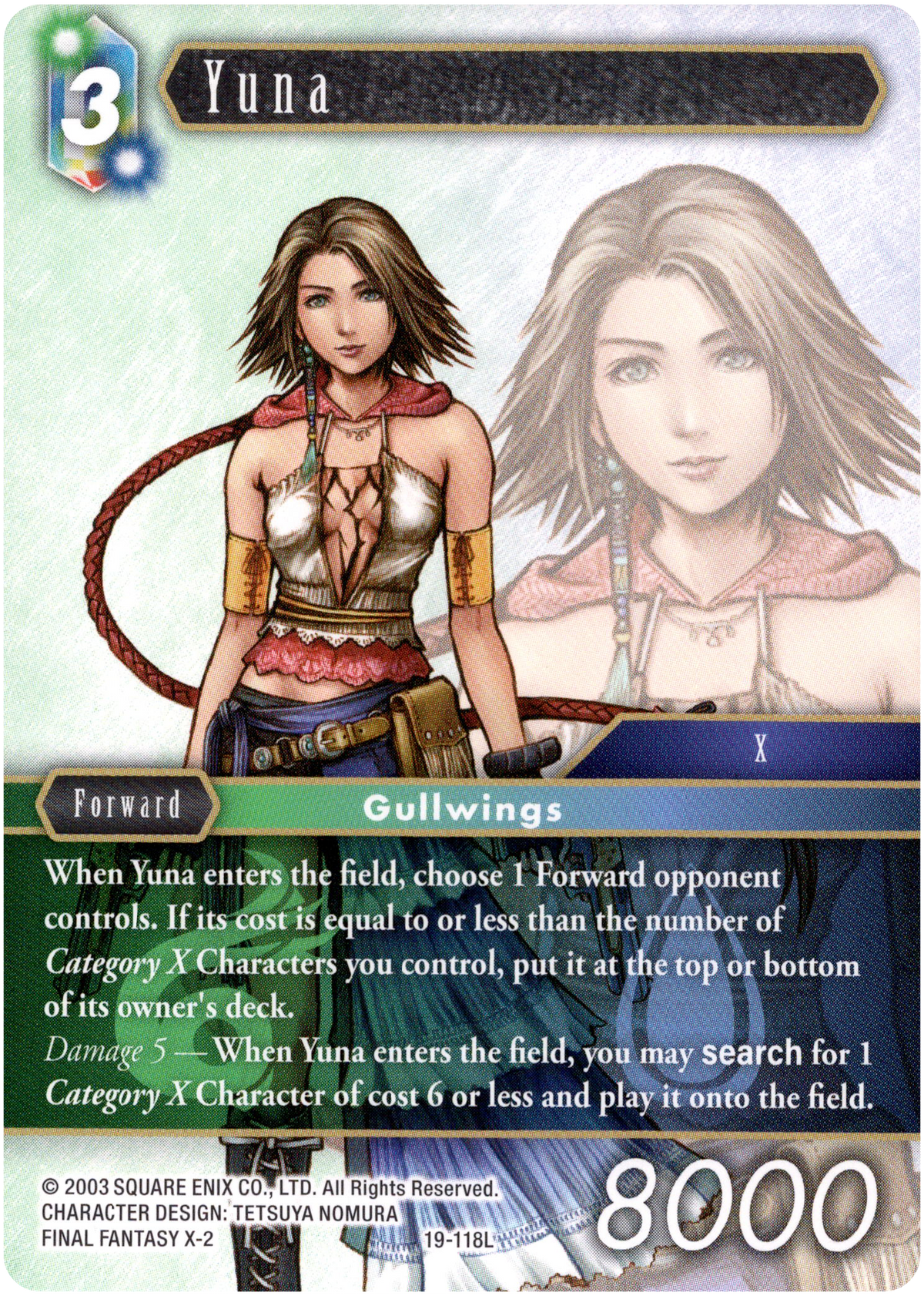 Yuna - 19-118L - From Nightmares - Card Cavern