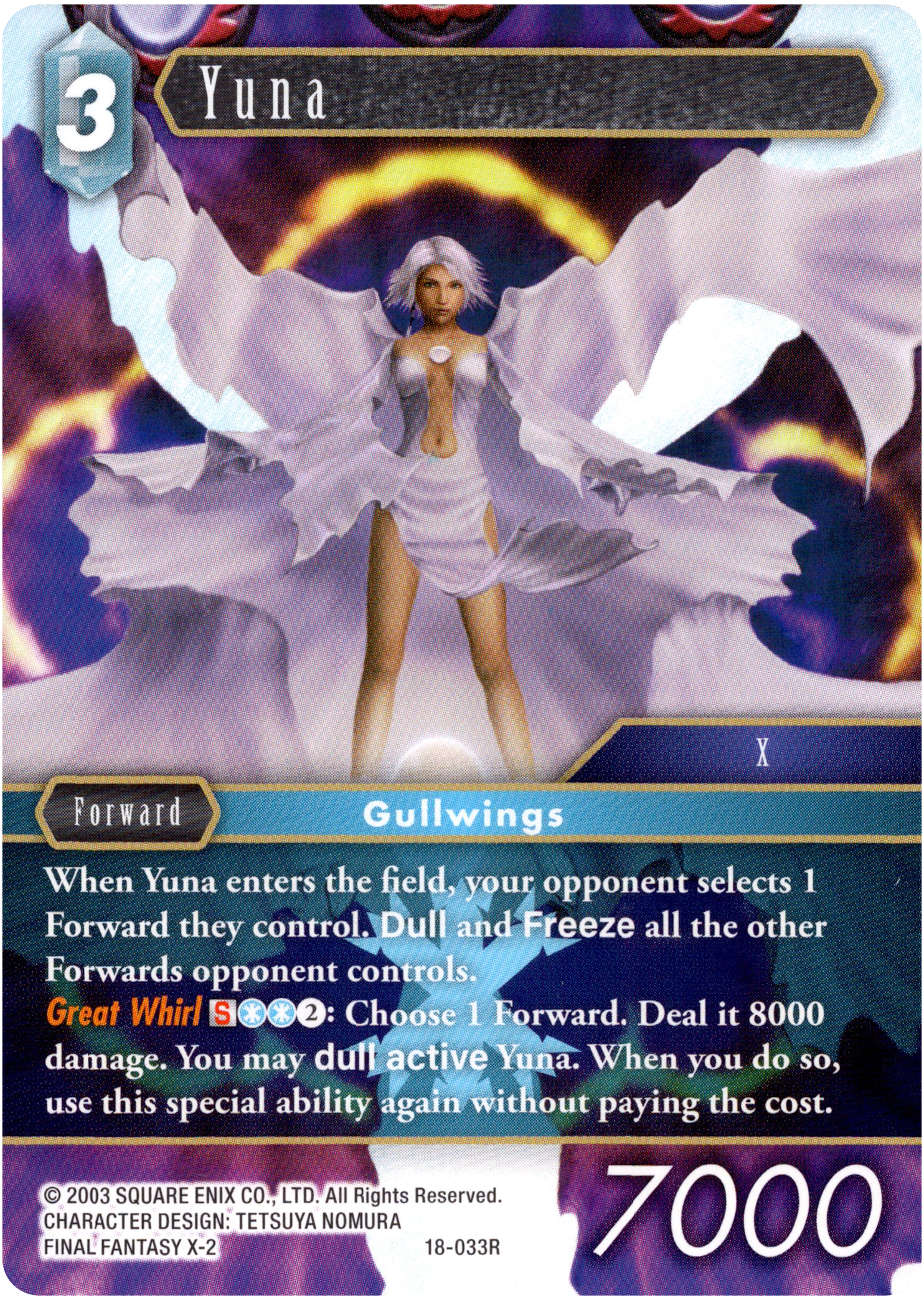 Yuna - 18-033R - Resurgence of Power - Card Cavern