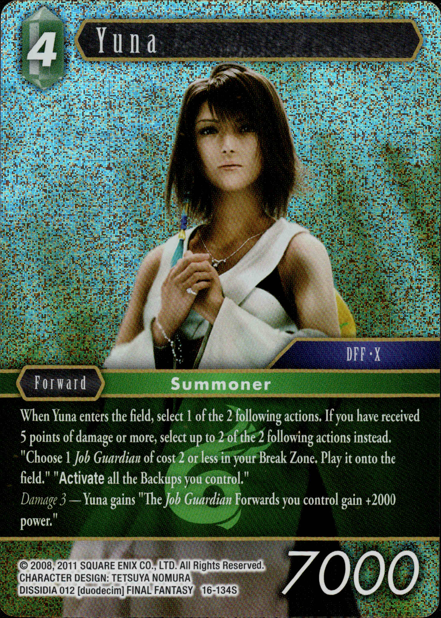 Yuna - 16-134S - Emissaries of Light - Foil - Card Cavern