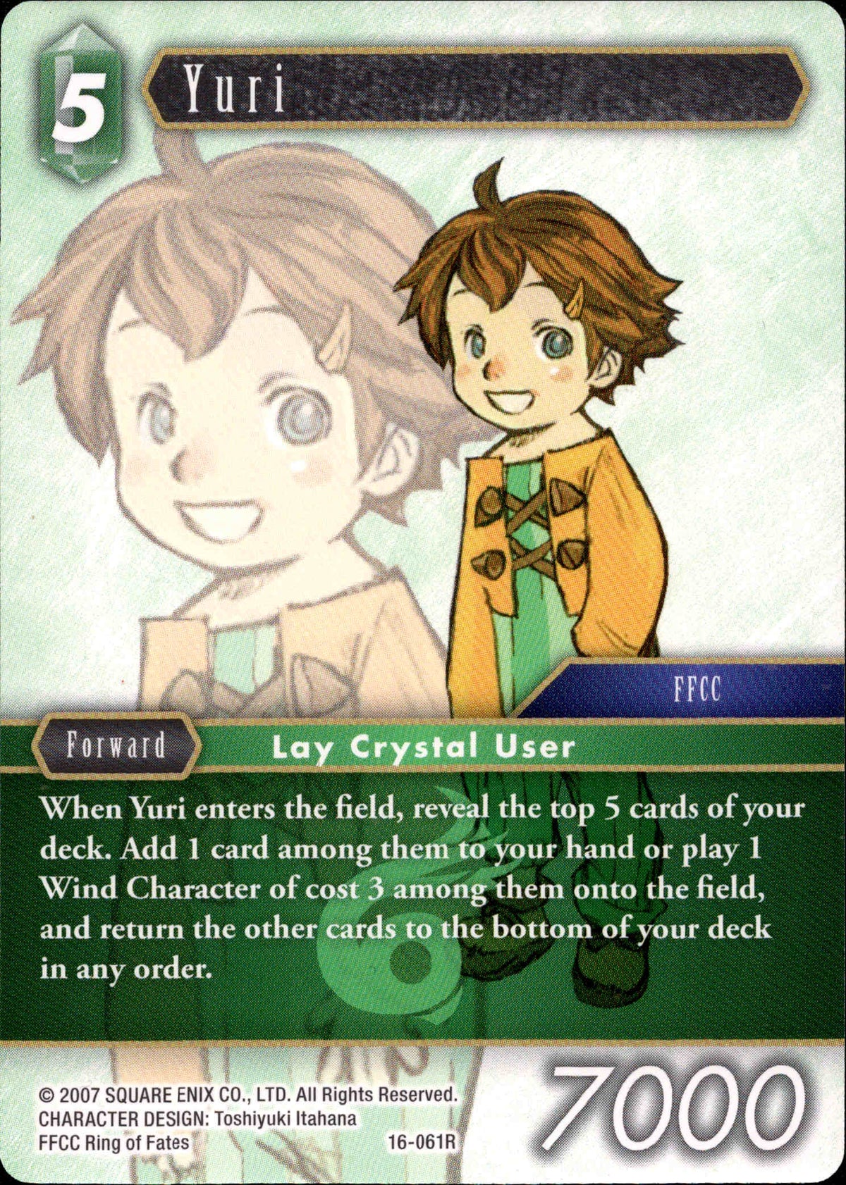 Yuri - 16-061R - Emissaries of Light - Card Cavern