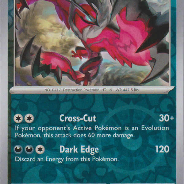 yveltal pokemon cards Yveltal - 118/182 - Paradox Rift