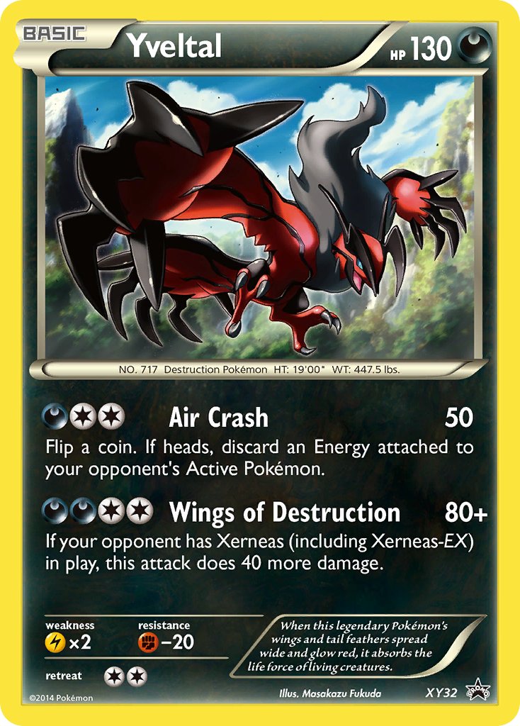Yveltal - XY32 - XY Promo - Card Cavern
