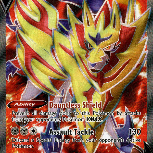 Zamazenta V Full Art - 196/202 - Sword & Shield