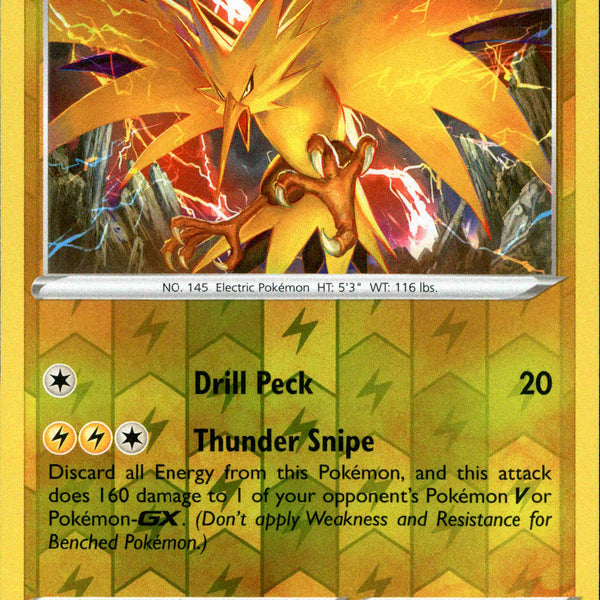 Zapdos - 048/185 - Vivid Voltage - Reverse Holo – Card