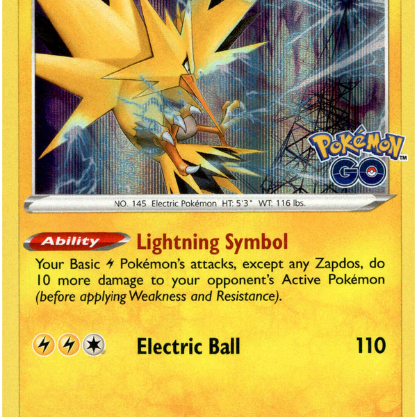 Zapdos - 029/078 - Pokemon Go