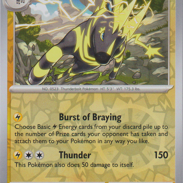 Zebstrika - 063/182 - Paradox Rift - Reverse Holo – Card Cavern