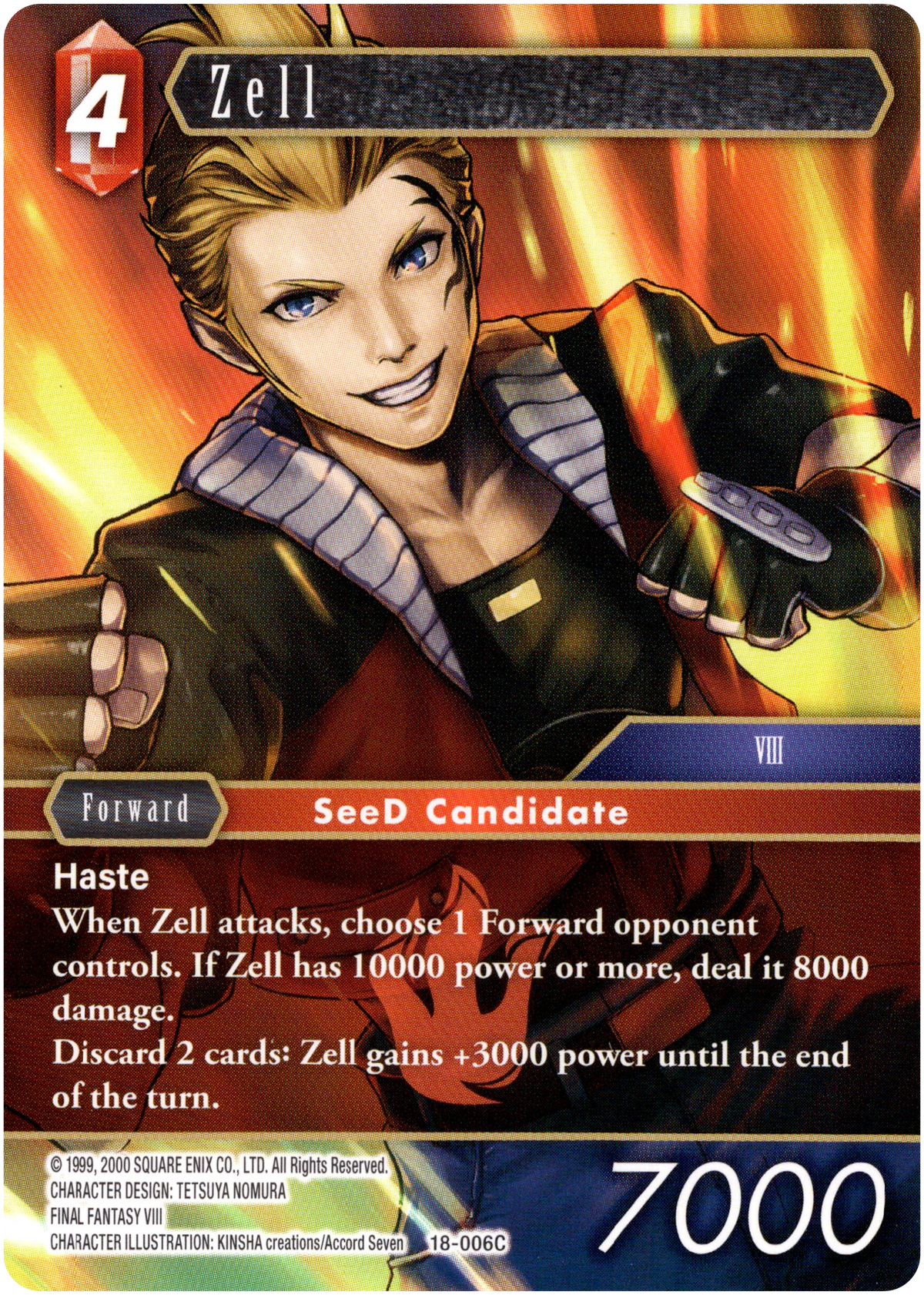 Zell - 18-006C - Resurgence of Power - Card Cavern