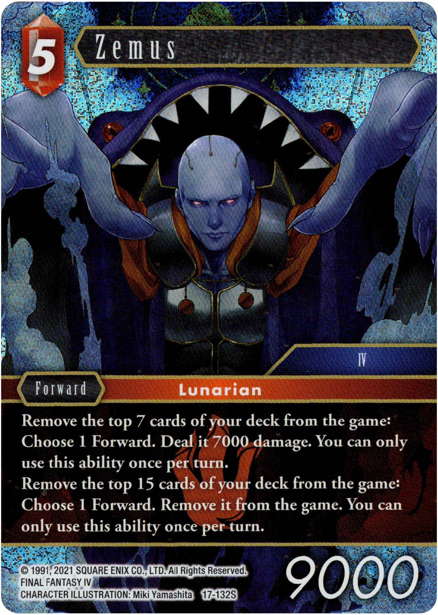 Zemus - 17-132S - Rebellion's Call - Foil - Card Cavern