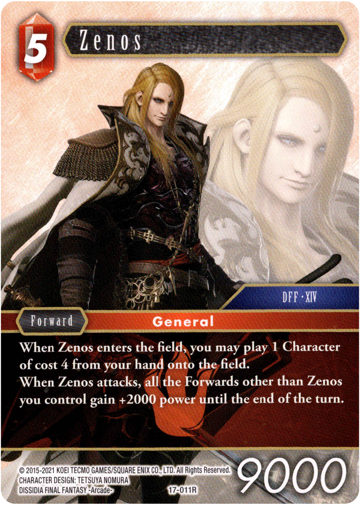 Zenos - 17-011R - Rebellion's Call - Card Cavern