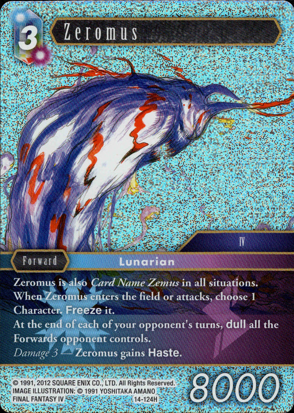Zeromus - 14-124H - Opus XIV - Foil - Card Cavern