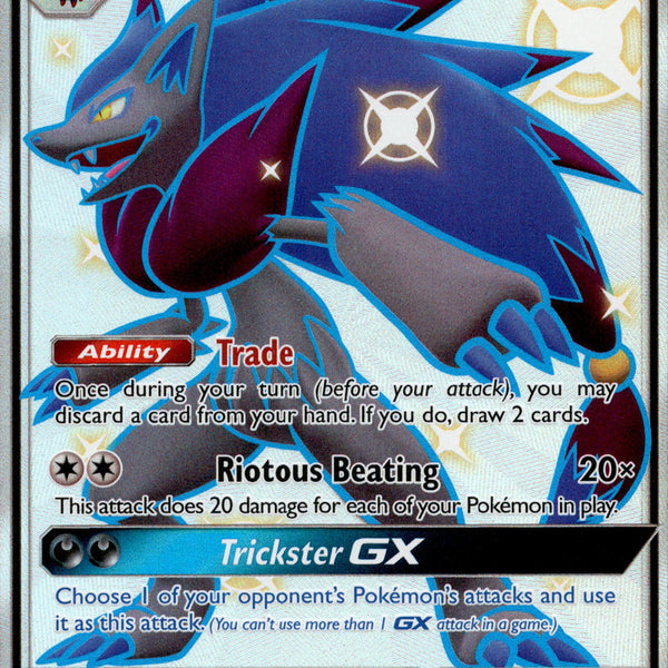 Zoroark GX Alternate Art - 77a/73 - Hidden Fates - Holo Card Cavern Trading Cards, LLC Zoroark GX Alternate Art - 77a/73 - Hidden Fates - Holo Card Cavern Trading Cards, LLC