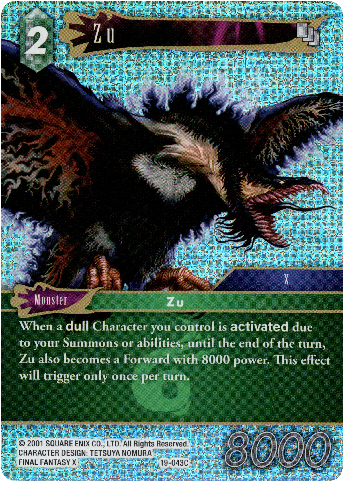 Zu - 19-043C - From Nightmares - Foil - Card Cavern