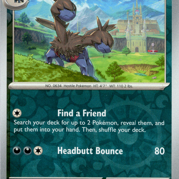 Zweilous - 139/193 - Paldea Evolved - Reverse Holo Card Cavern Trading Cards, LLC Zweilous - 139/193 - Paldea Evolved - Reverse Holo Card Cavern Trading Cards, LLC