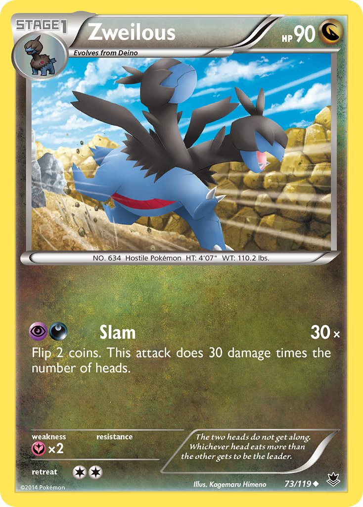 Zweilous - 73/119 - Phantom Forces - Card Cavern
