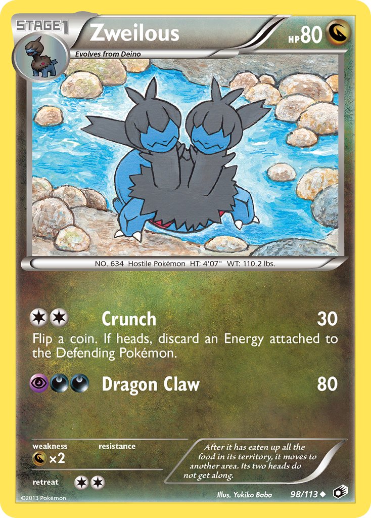 Zweilous - 98/113 - Legendary Treasures - Card Cavern