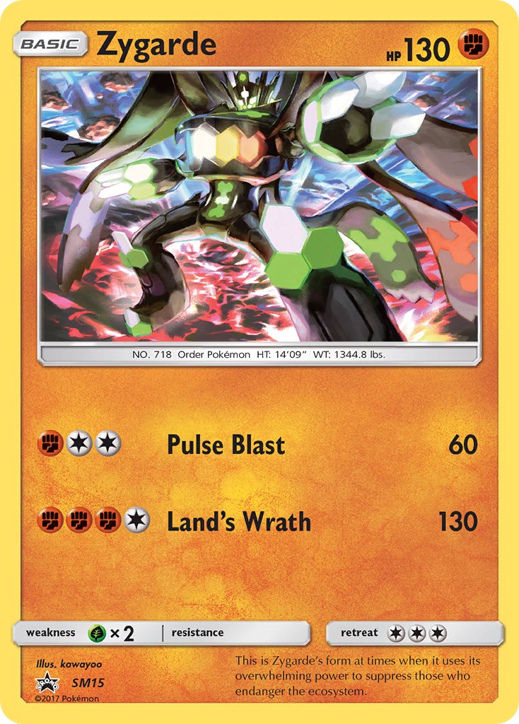 Zygarde - SM15 - Sun & Moon Promo - Card Cavern