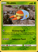 Grubbin - 18/214 - Unbroken Bonds - Reverse Holo - Card Cavern