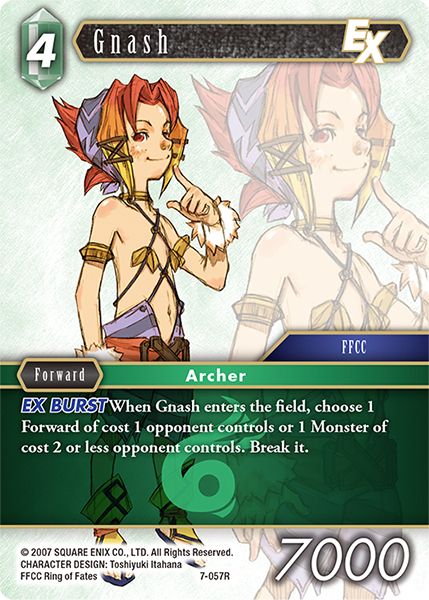 Gnash - 7-057R - Opus VII - Card Cavern