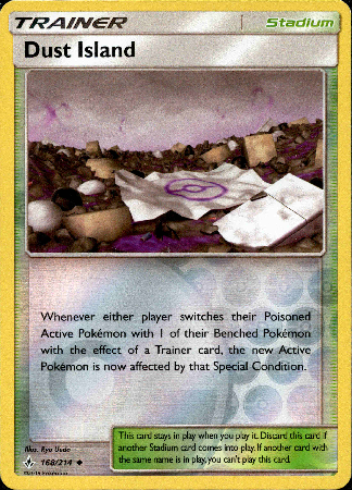 Dust Island - 168/214 - Unbroken Bonds - Reverse Holo - Card Cavern