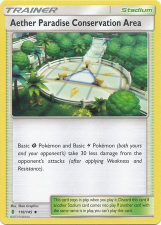 Aether Paradise Conservation Area - 116/145 - Guardians Rising - Card Cavern