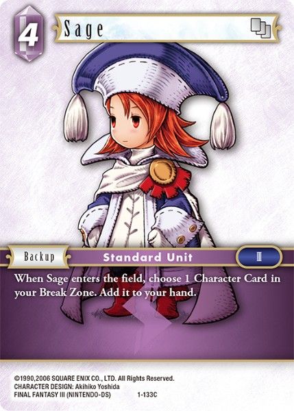 Sage - 1-133C - Opus I - Foil - Card Cavern