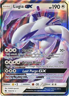 Lugia GX - 159/214 - Lost Thunder - Holo - Card Cavern