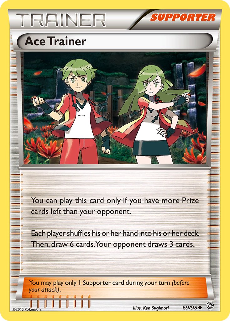 Ace Trainer - 69/98 - Ancient Origins - Card Cavern
