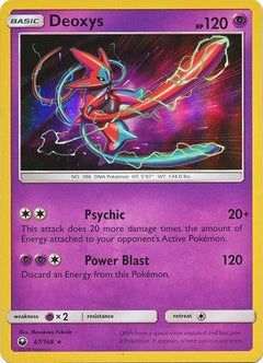 Deoxys - 67/168 - Celestial Storm - Holo - Card Cavern