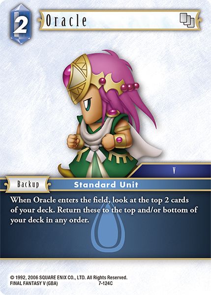 Oracle - 7-124C - Opus VII - Foil - Card Cavern