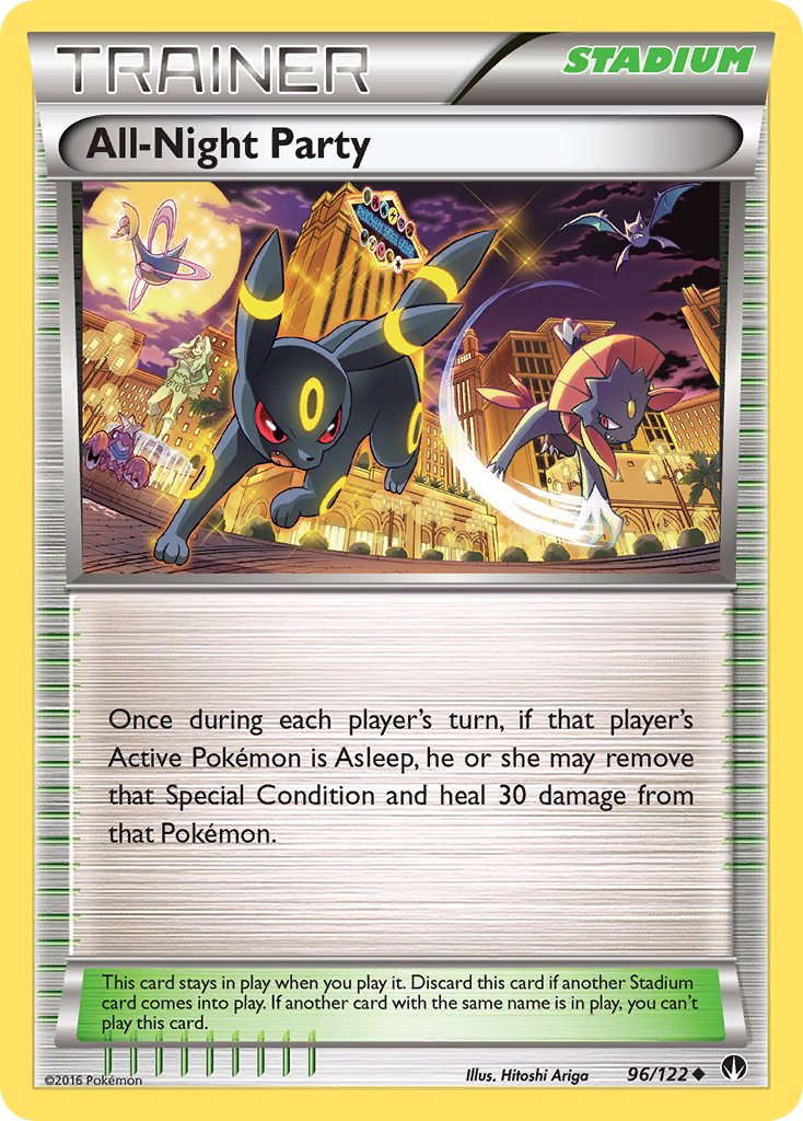 All-Night Party - 96/122 - BREAKpoint - Card Cavern