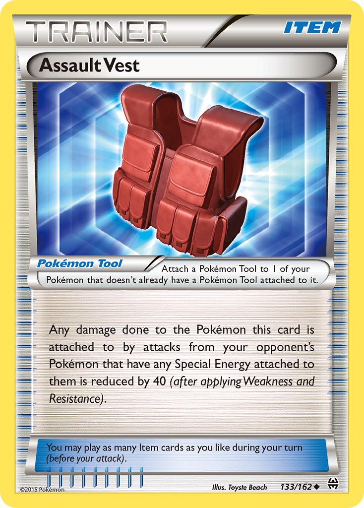 Assault Vest - 133/162 - BREAKthrough - Card Cavern