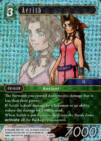 Aerith - 8-049L - Opus VIII - Foil - Card Cavern