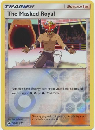 The Masked Royal - 139/168 - Celestial Storm - Reverse Holo - Card Cavern