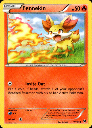 Fennekin - 11/124 - Fates Collide - Card Cavern