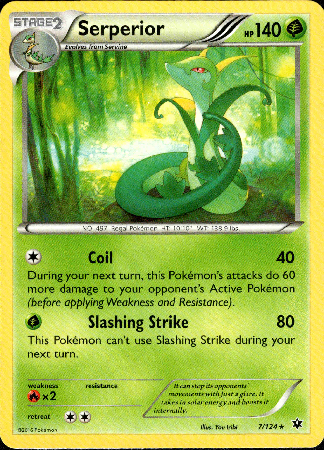 Serperior - 7/124 - Fates Collide - Card Cavern