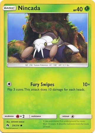 Nincada - 29/214 - Lost Thunder - Card Cavern
