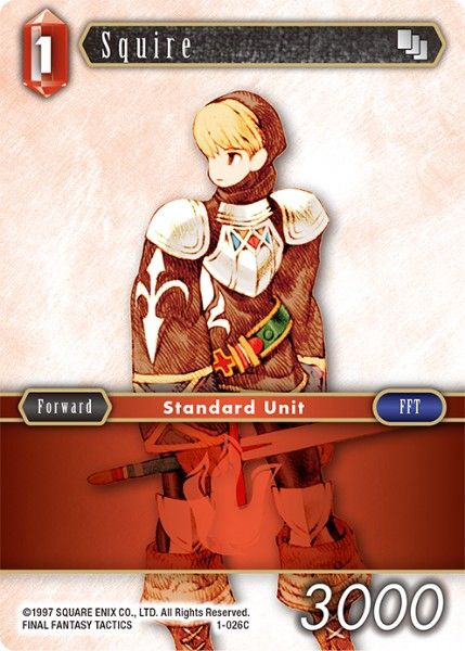 Squire - 1-026C - Opus I - Foil - Card Cavern