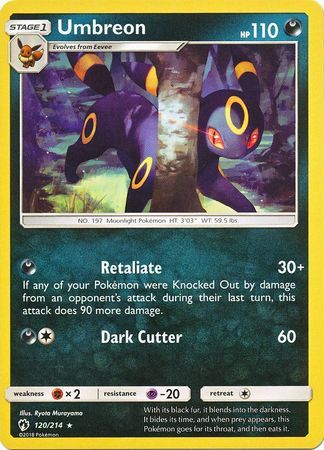 Umbreon - 120/214 - Lost Thunder - Card Cavern