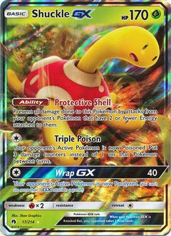 Shuckle GX - 17/214 - Lost Thunder - Holo - Card Cavern