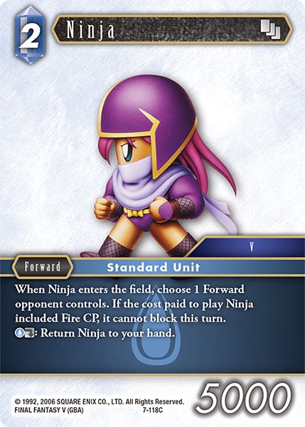 Ninja - 7-118C - Opus VII - Card Cavern