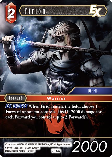 Firion - 7-132S - Opus VII - Foil - Card Cavern