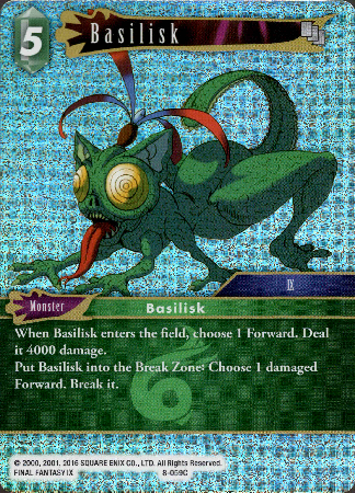 Basilisk - 8-059C - Opus VIII - Foil - Card Cavern