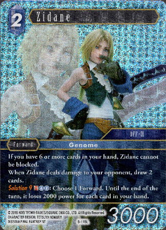 Zidane - 8-115L - Opus VIII - Foil - Card Cavern
