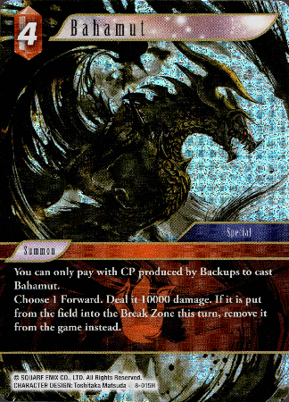 Bahamut - 8-015H - Opus VIII - Foil - Card Cavern