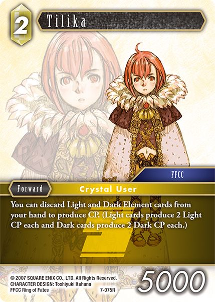 Tilika - 7-075R - Opus VII - Card Cavern