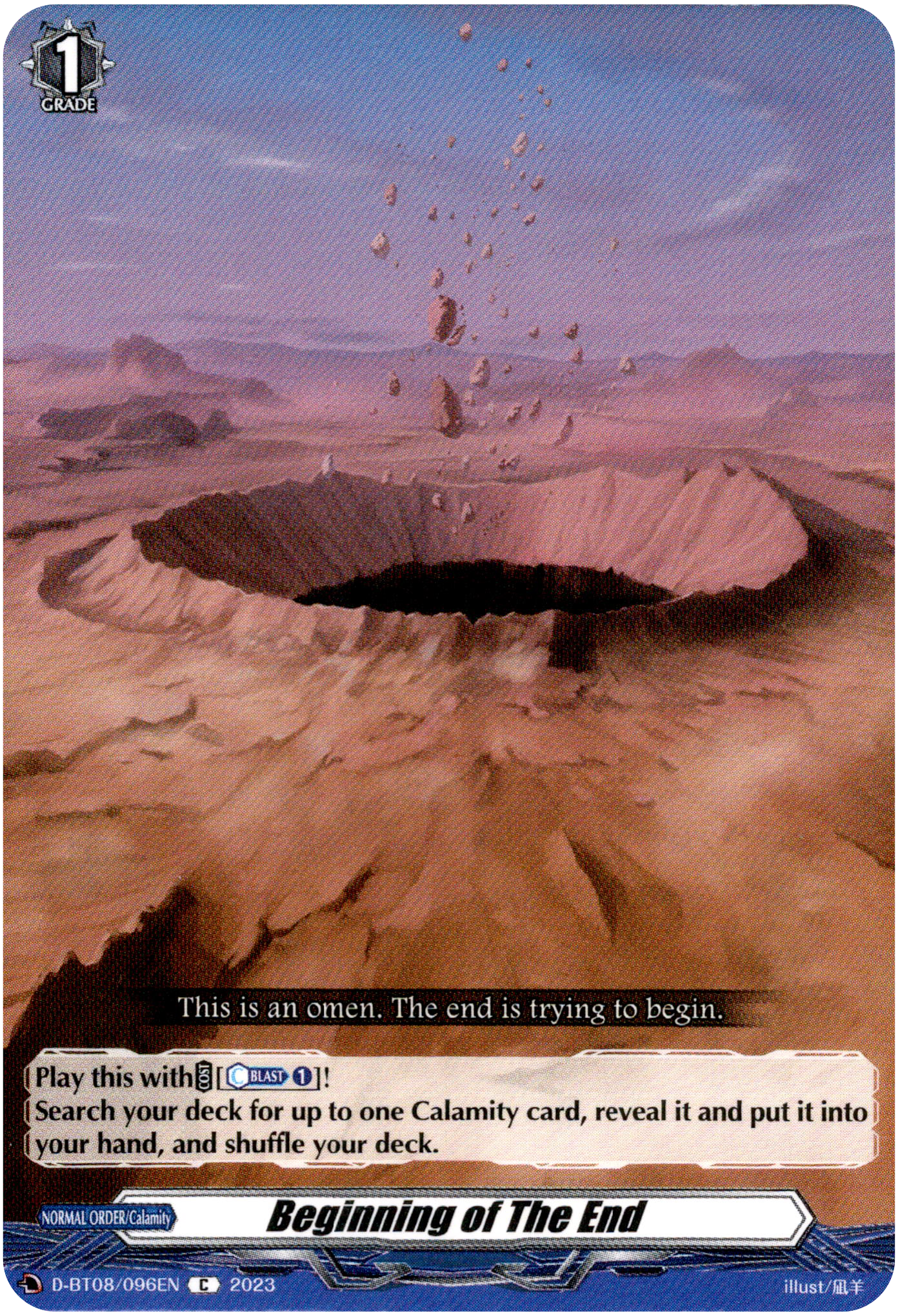 Beginning of The End - D-BT08/096EN - Minerva Rising - Card Cavern