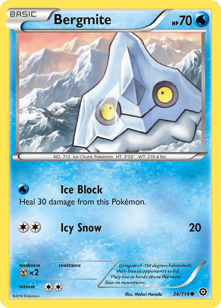 Bergmite - 36/114 - Steam Siege - Card Cavern