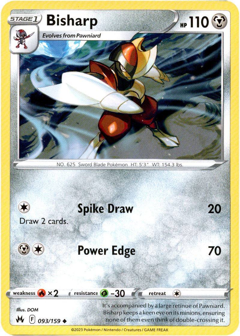 pokemon bisharp card 134/202 | Uncommon Reverse Holo TCG Sword &amp;am Placeholder Image Provided Pokmon Sword & Shield Time
