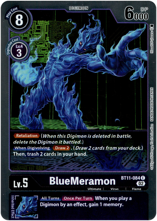 BlueMeramon - BT11-084 C - Dimensional Phase - Foil - Card Cavern